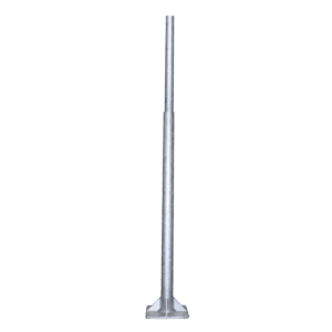 Poste tubular 7 metros galvanizado 4"