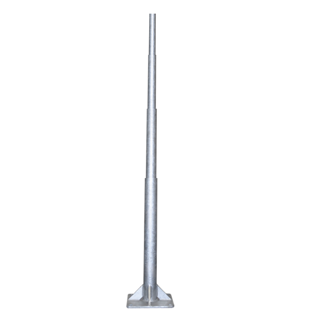 Poste tubular 9 metros galvanizado