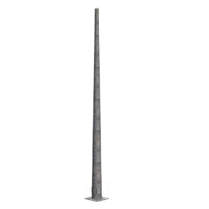 Poste cónico 5 metros galvanizado